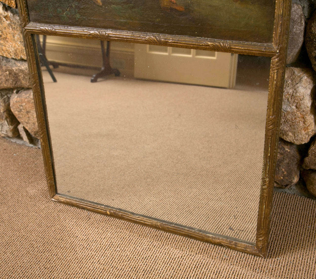 French Trumeau Mirror, Circa 1880 For Sale 1