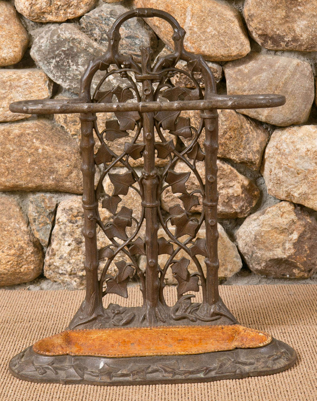 Victorian Cast Iron Umbrella Stand, Late 19th/Early 20th Century