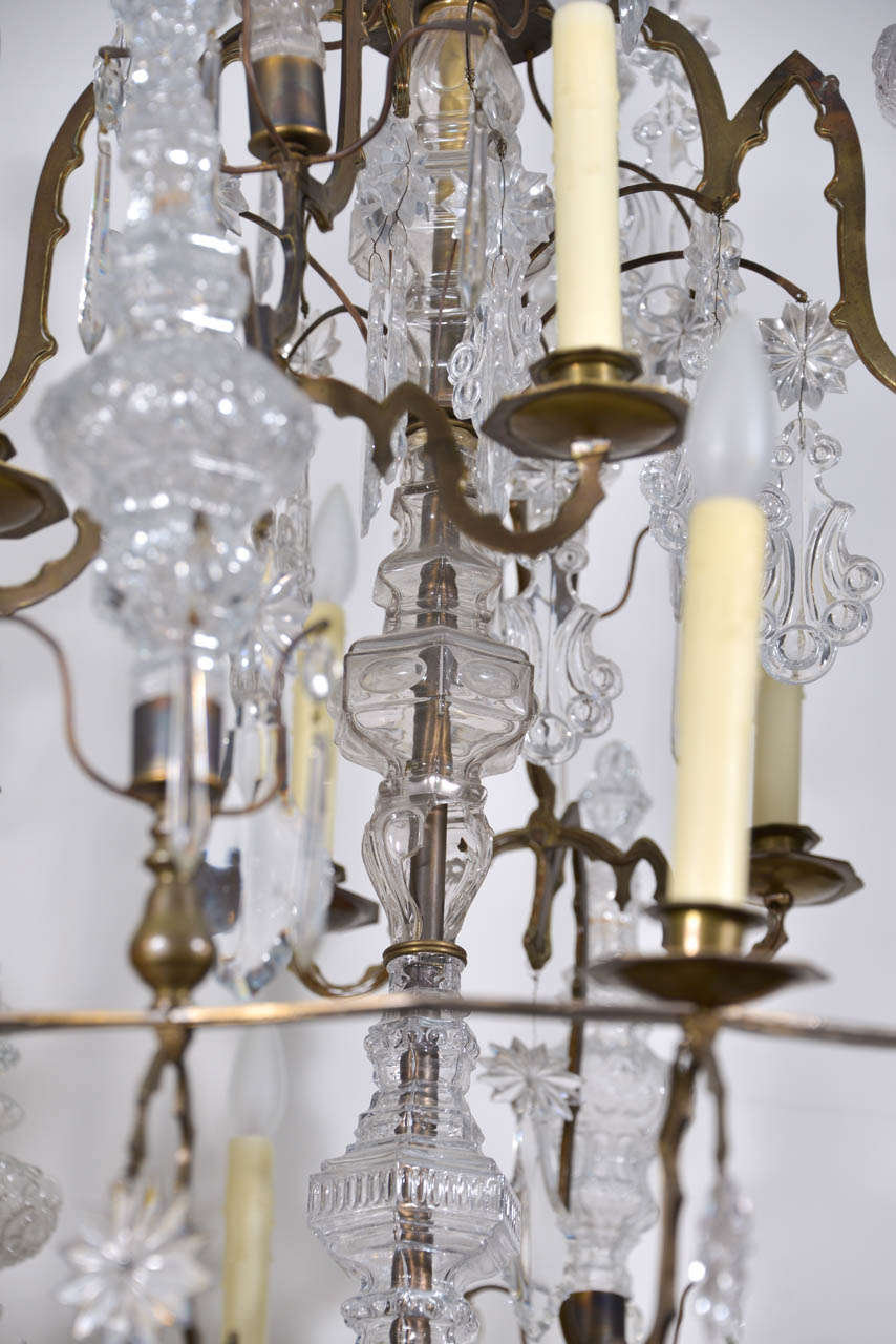 French Amazing Crystal Chandelier For Sale
