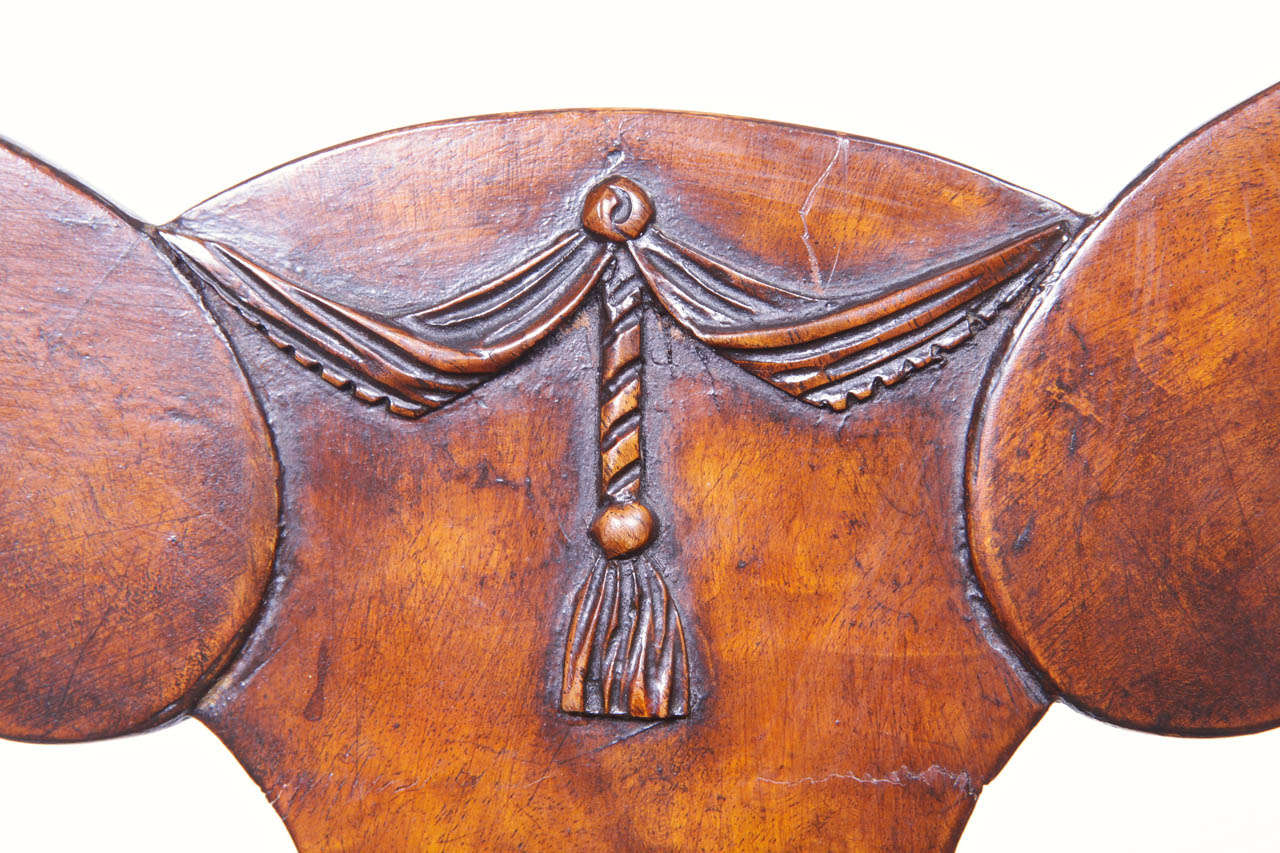 Pair of 19th Century Irish Chippendale Armchairs 5