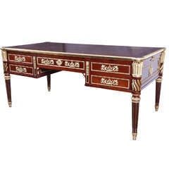 Important 19thc Signed  Victor Raulin desk