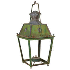 French Painted Lantern