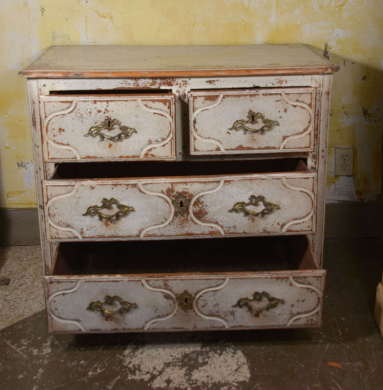 French Parisian Regence Style Commode 1