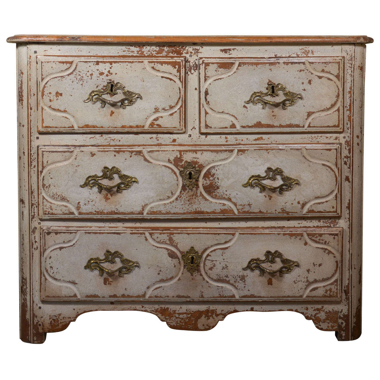 French Parisian Regence Style Commode