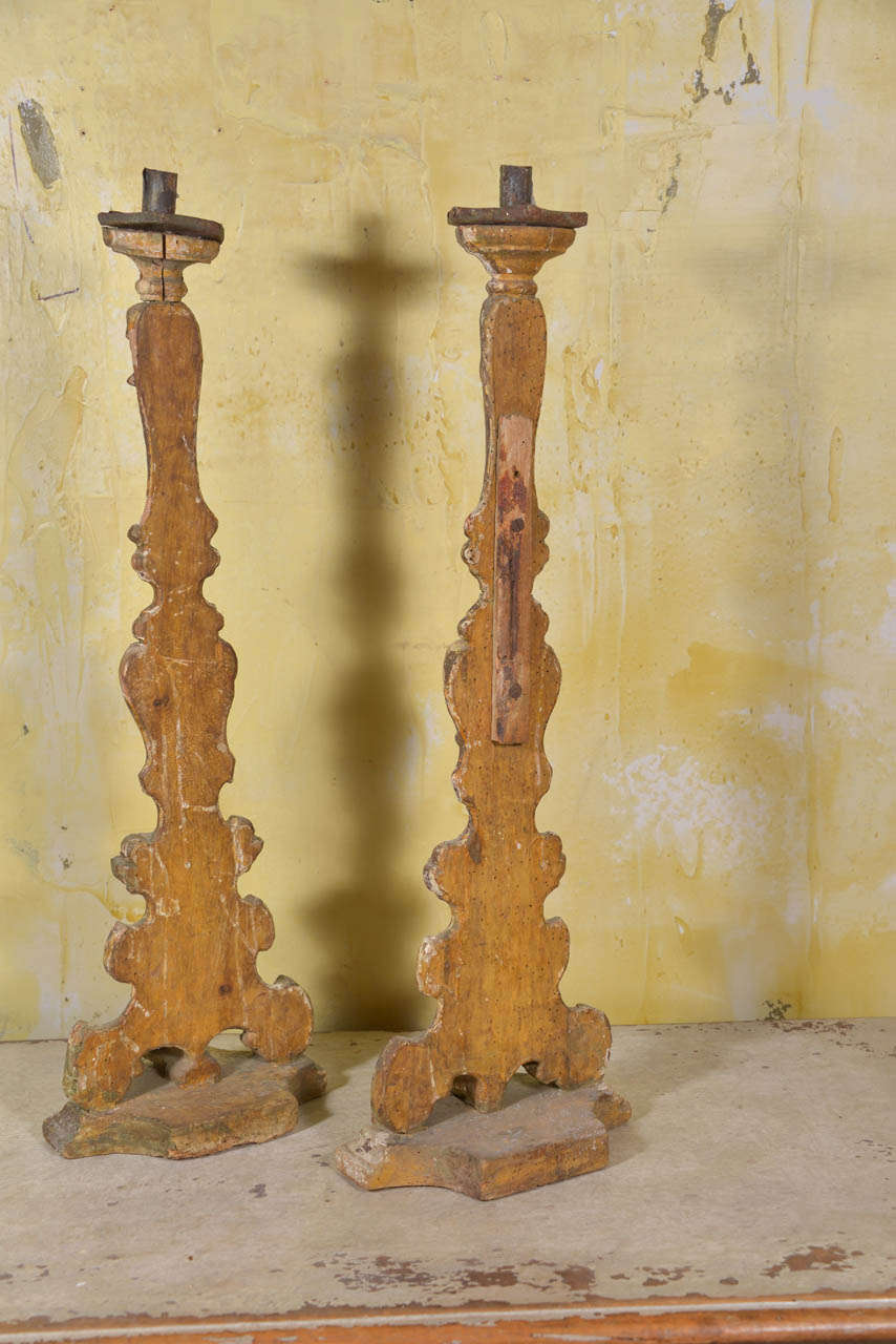 Pair of Italian Alter Candlesticks 4