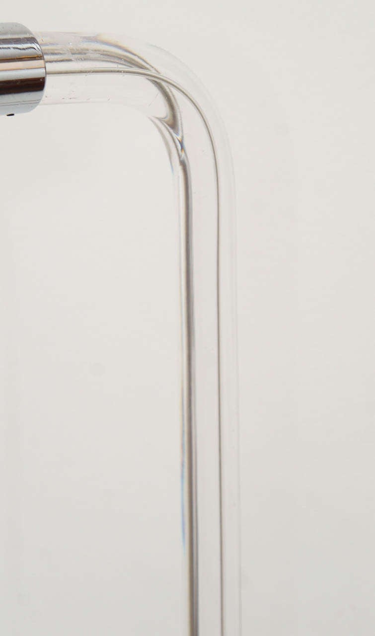 Late 20th Century Lucite Floor Lamp