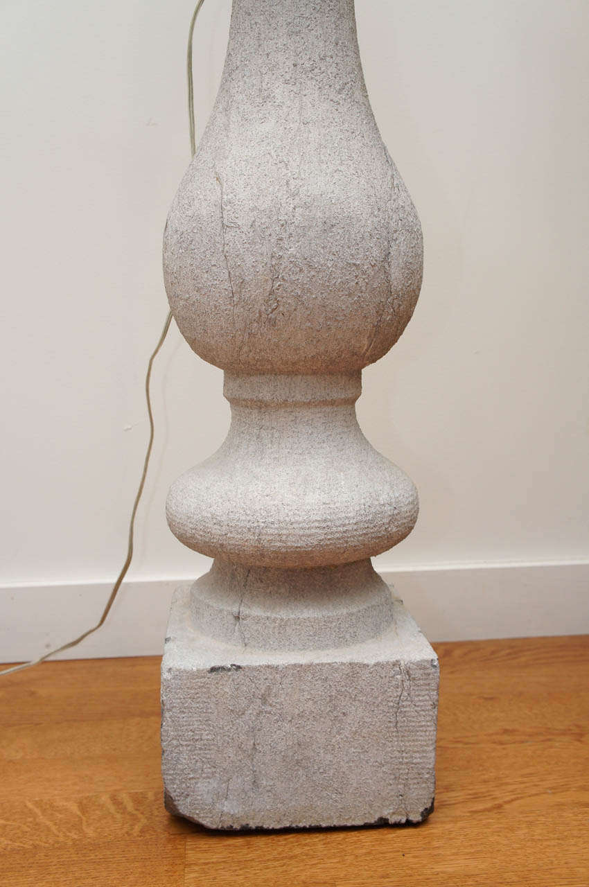 Yorkshire Stone Column Lamp 3
