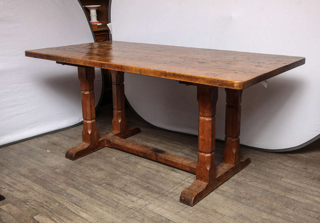 Rustic "Cotswold" Style, Four-Plank Table