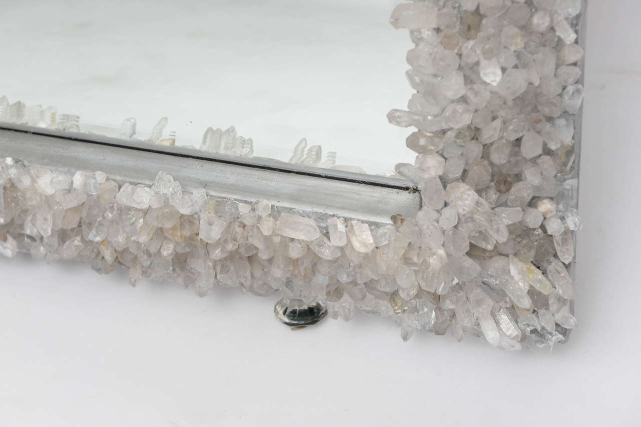 Rock Crystal Mirror at 1stDibs chrystal mirror, mirror rock