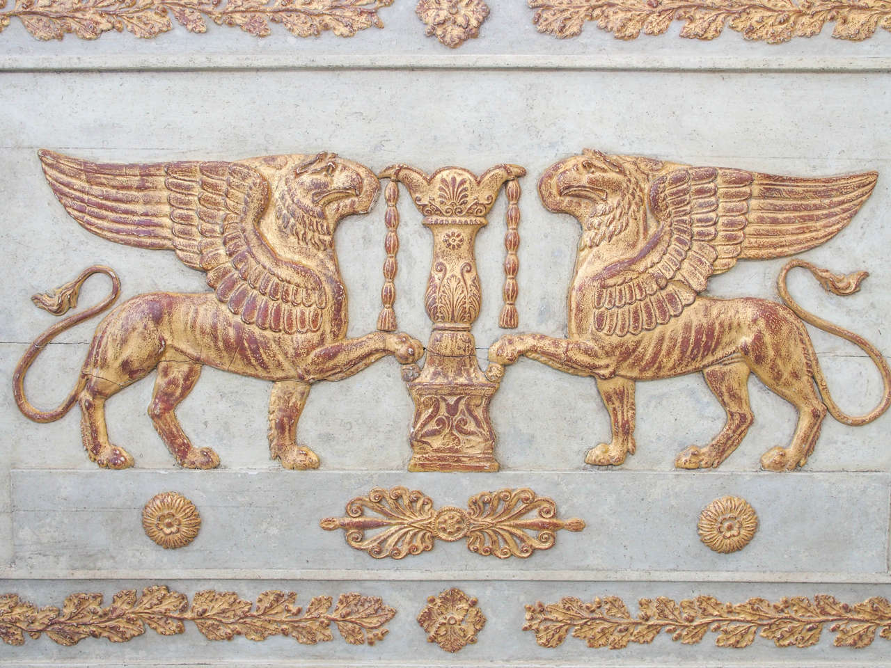 Français Panneau Boiserie Empire français d'époque