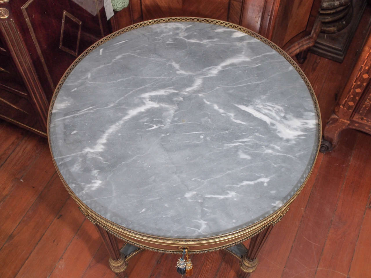 Louis XVI Bouillotte Table by Gervaise Durand, French