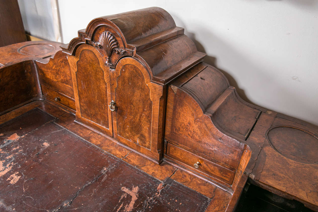 Outstanding Antique Italian Desk In Fair Condition For Sale In Woodbury, CT