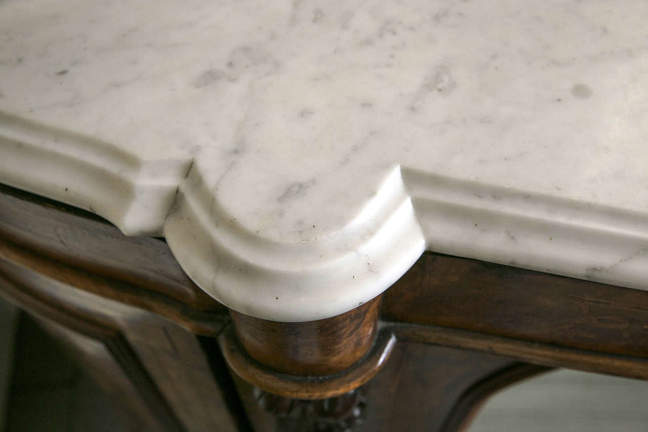 marble top credenza