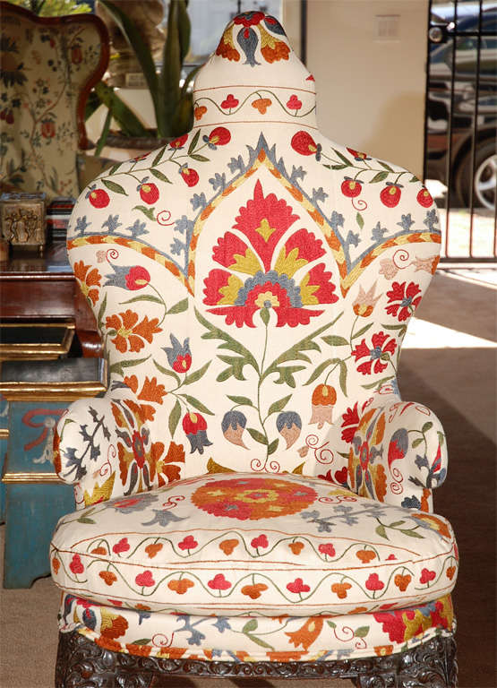19th c. Anglo-Indian Chair In Good Condition In Newport Beach, CA