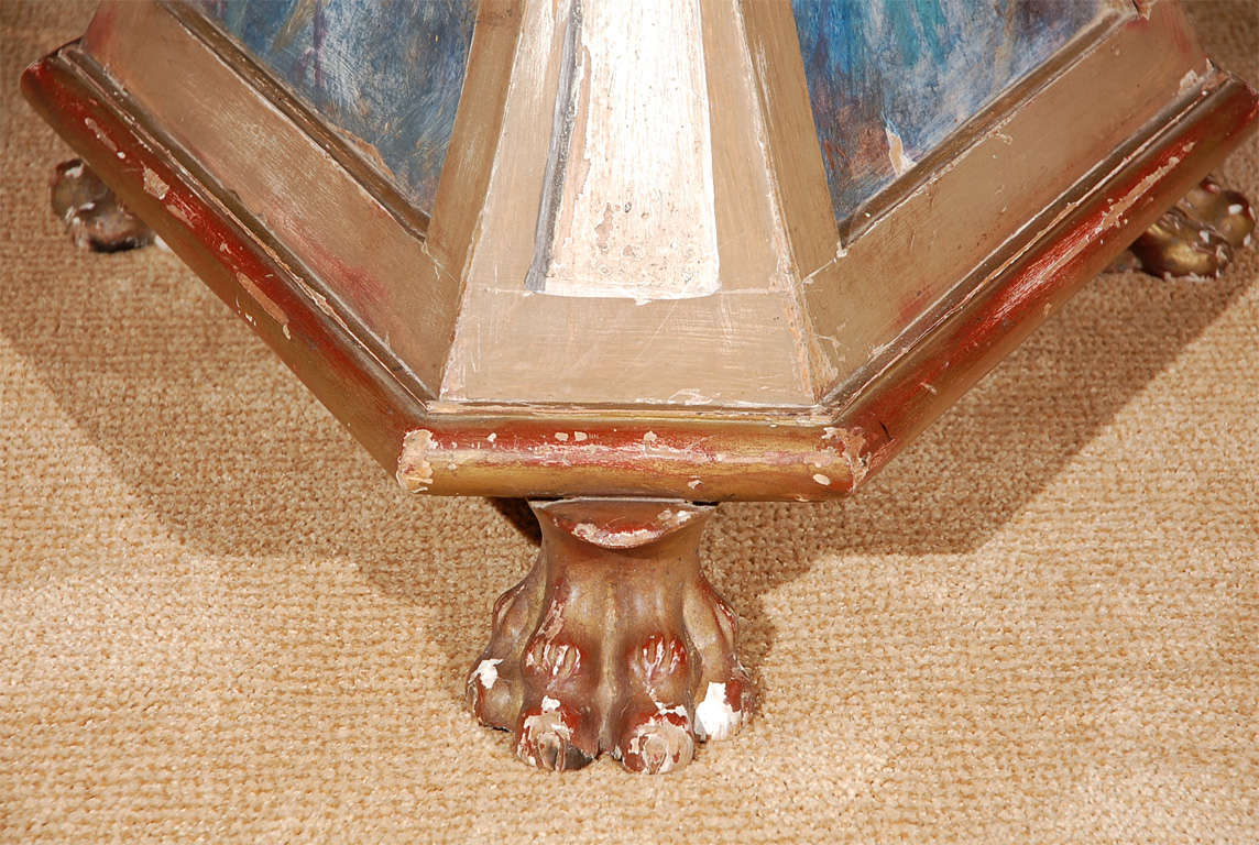 Dolphin base center table, Italian