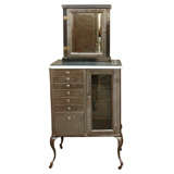 C. 1920 Steel Medical Cabinet and Steel Medicine Cabinet C. 1920 Steel Medical Cabinet and Steel Medicine Cabinet