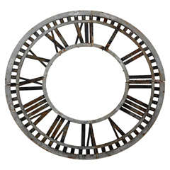 Metal Clock Face