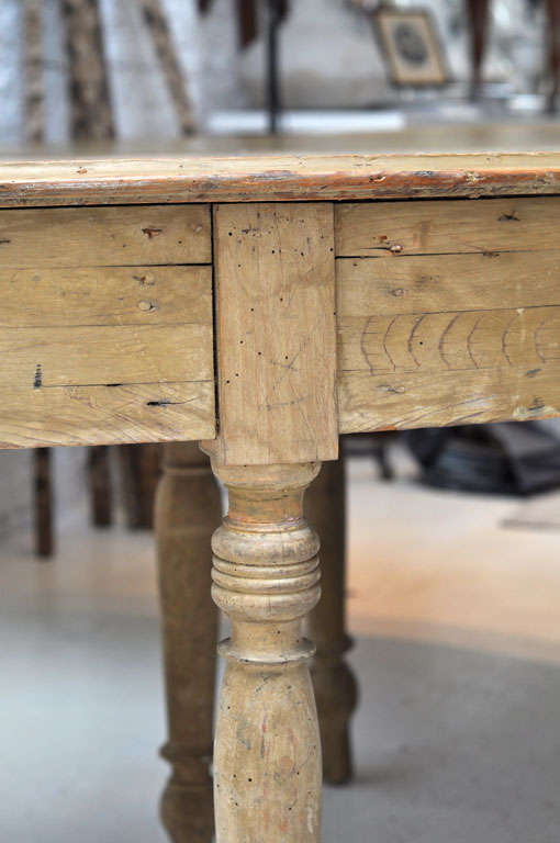 19th Century Italian Horseshoe Table For Sale