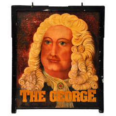 English Two-Sided Pub Sign