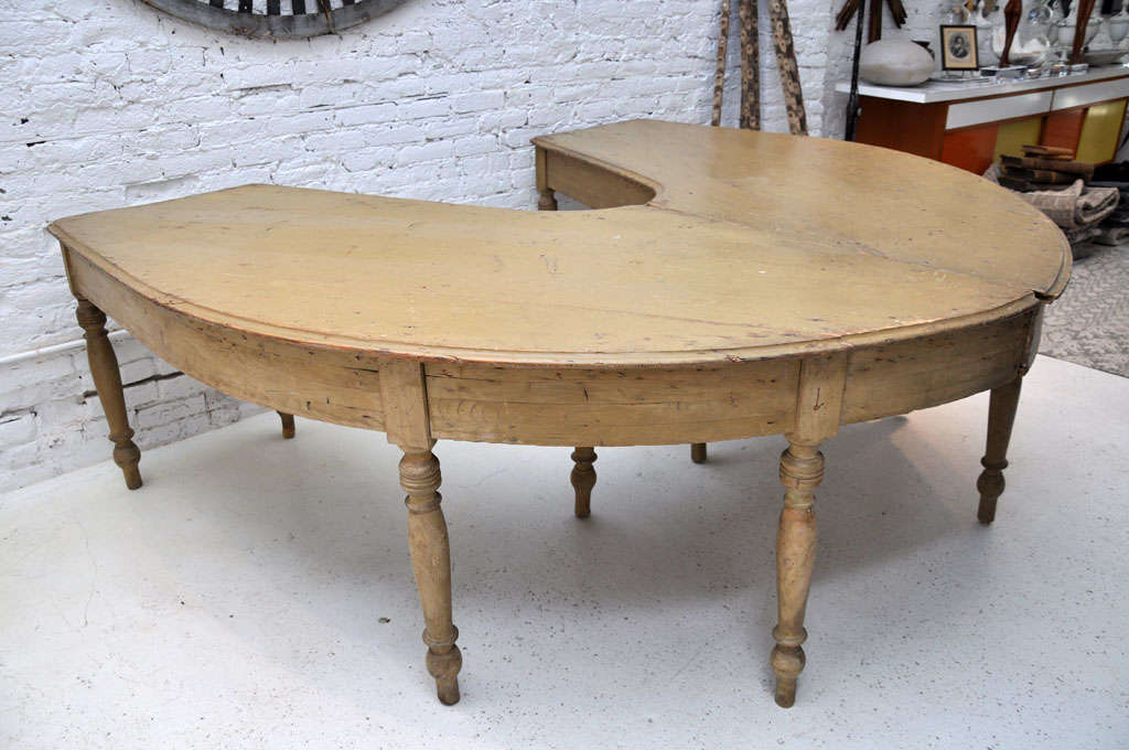 Italian Horseshoe Table For Sale at 1stDibs horseshoe table used