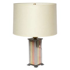 Table Lamp Art Deco mixed metal 1930's