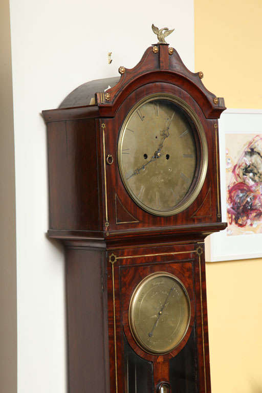 Irish Tall Case Clock For Sale 1