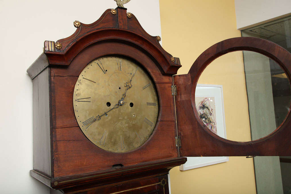 Irish Tall Case Clock For Sale 7