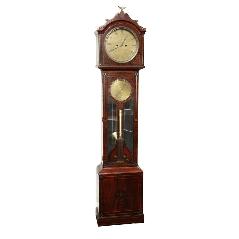 Irish Tall Case Clock For Sale