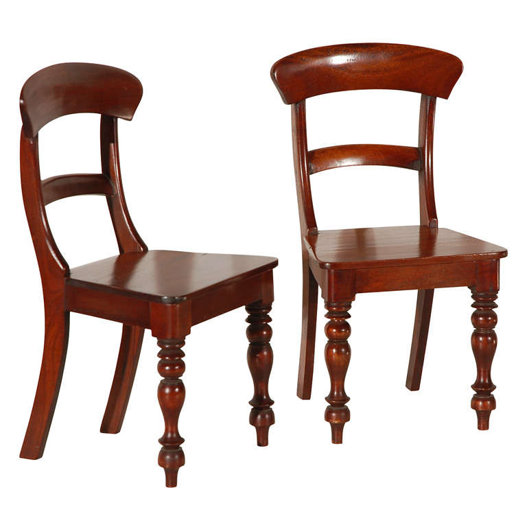 19th Century Salesman Sample Miniature Chairs