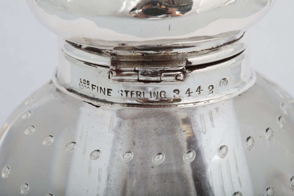 20th Century Sterling Silver-Mounted 