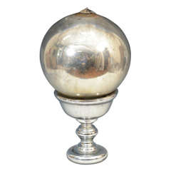 Antique 19th Century "Witching Ball" with Modern Stand