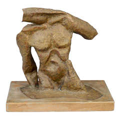 Mid Century Figural Sculpture by Noted Taos Artist Ted Egri