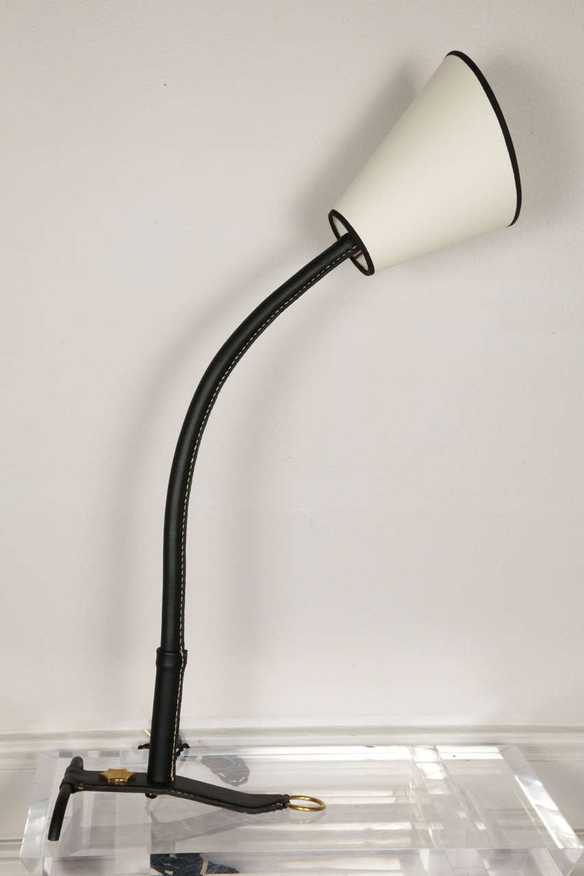 1950s Lamp by Jacques Adnet For Sale 1
