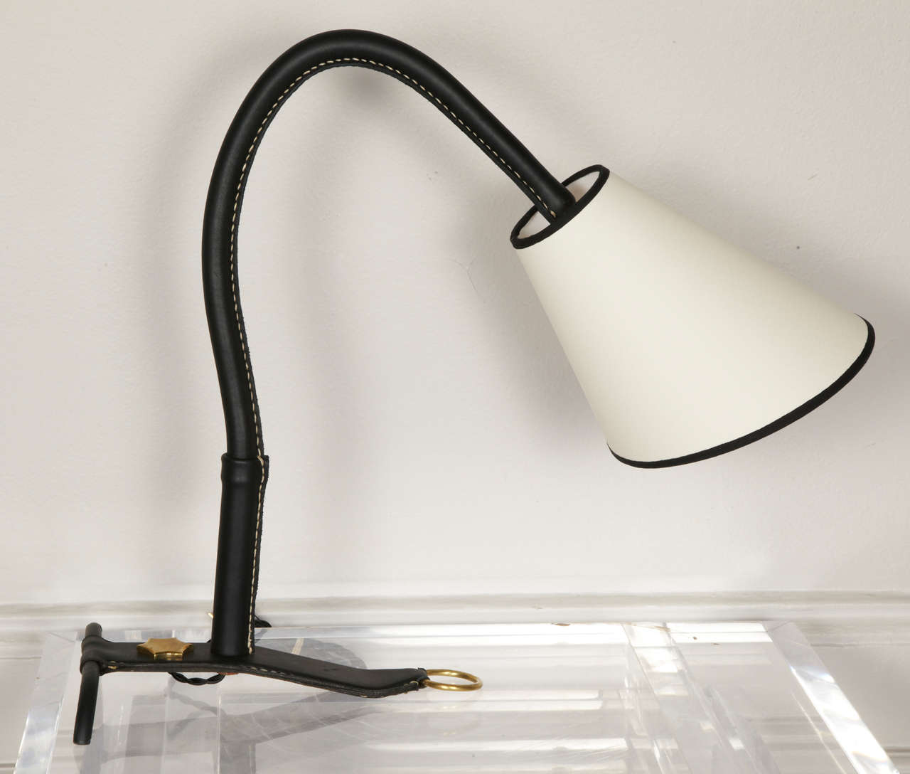 1950s Lamp by Jacques Adnet For Sale 2