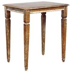 Small Gilded Side Table