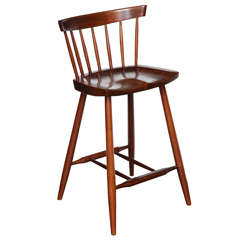 Rare Four-Legged High Chair by George Nakashima