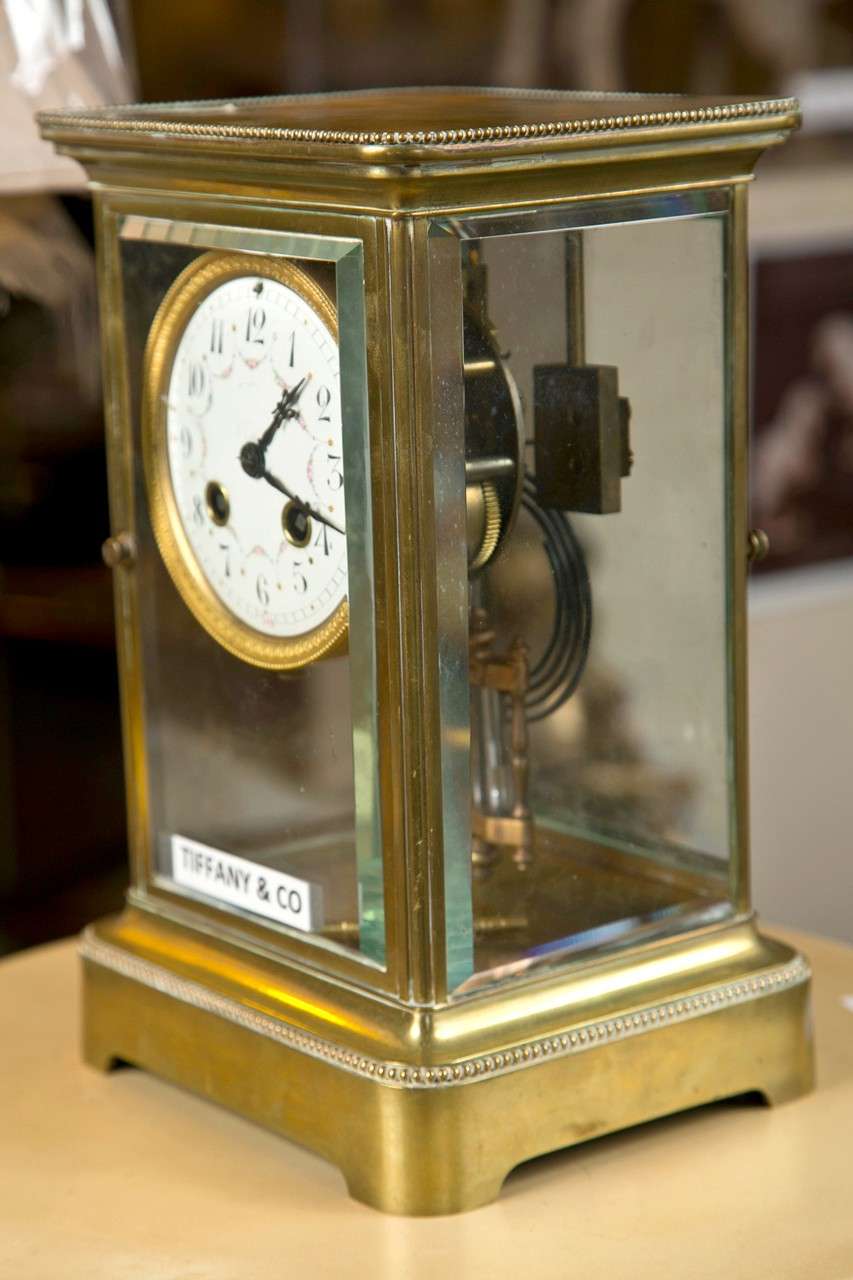 Mid-20th Century Carriage Clock by Tiffany & Co Made In France