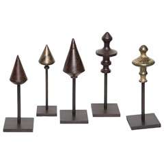 Brass Plumb Weight on Stand