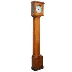 French Longcase Clock in Cherrywood, Circa 1860