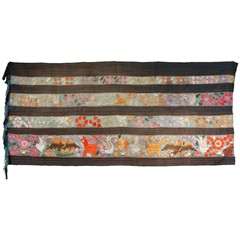 Vintage Mexican Guerrera Skirt Panel