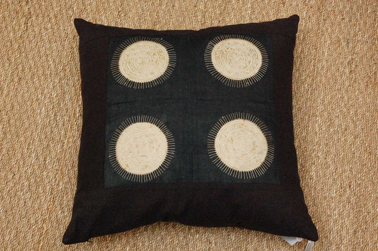 Vintage Southeast Asian Dong Textile Pillows at 1stdibs