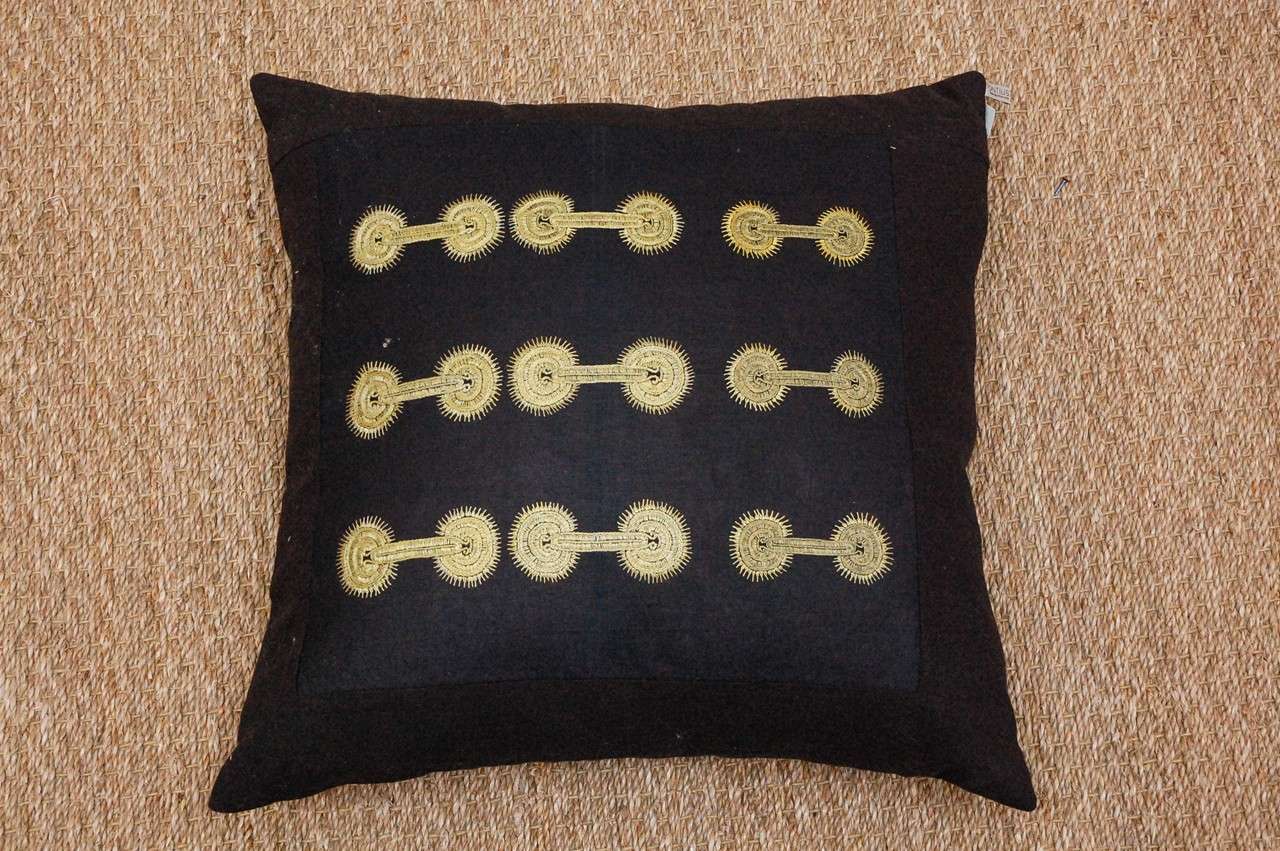 Vintage Southeast Asian Dong Textile Pillows at 1stdibs