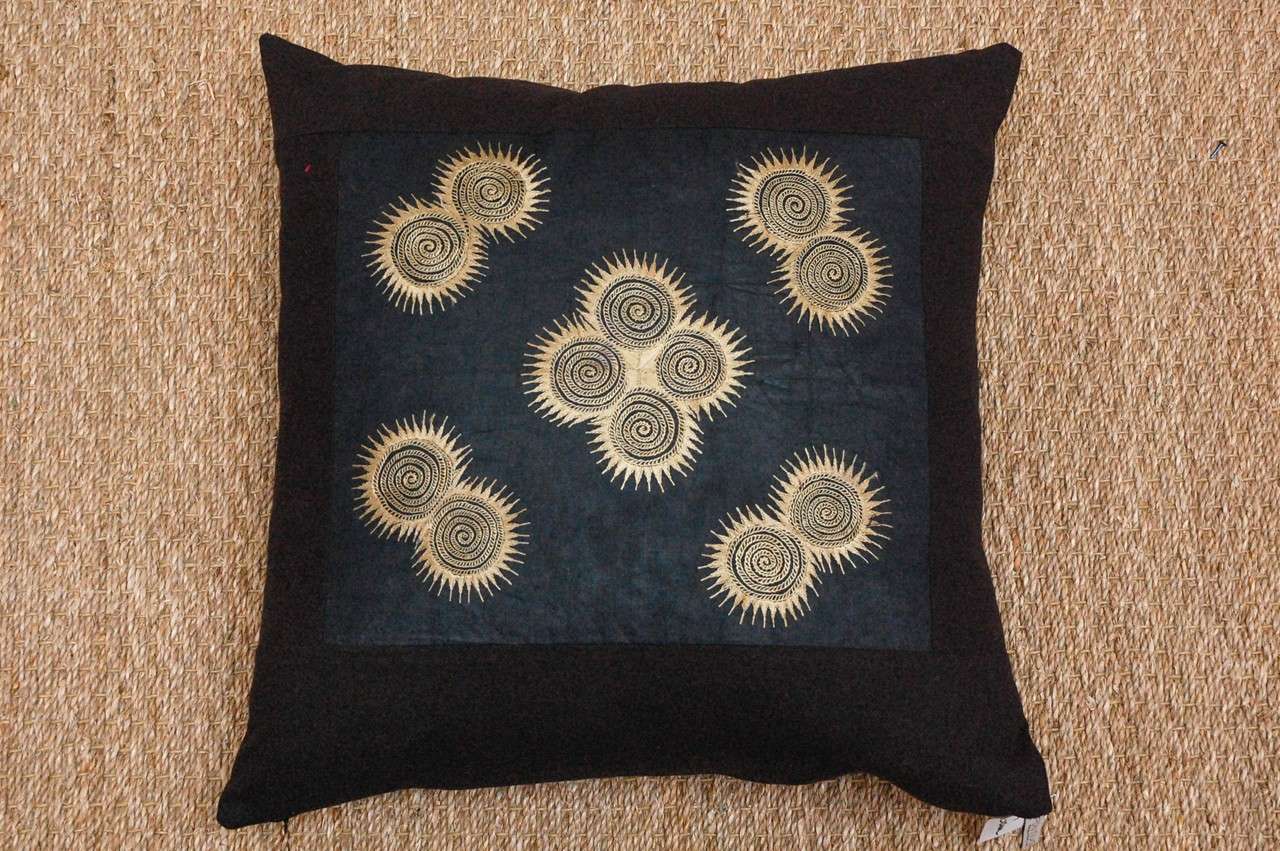 Vintage Southeast Asian Dong Textile Pillows at 1stdibs