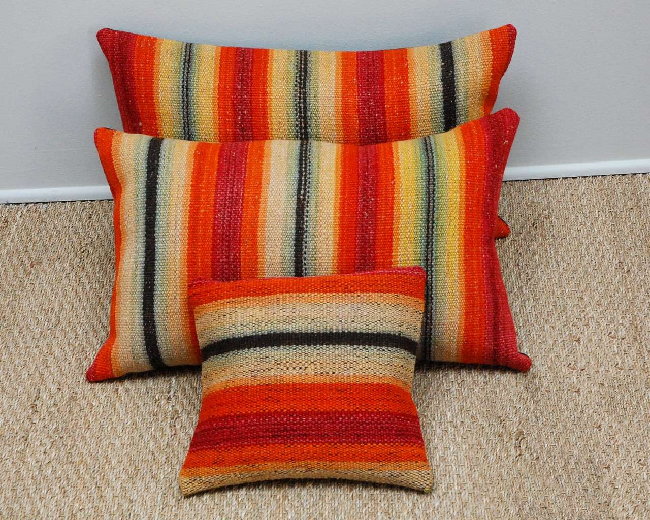 Vintage Bolivian Frasada Pillows at 1stDibs