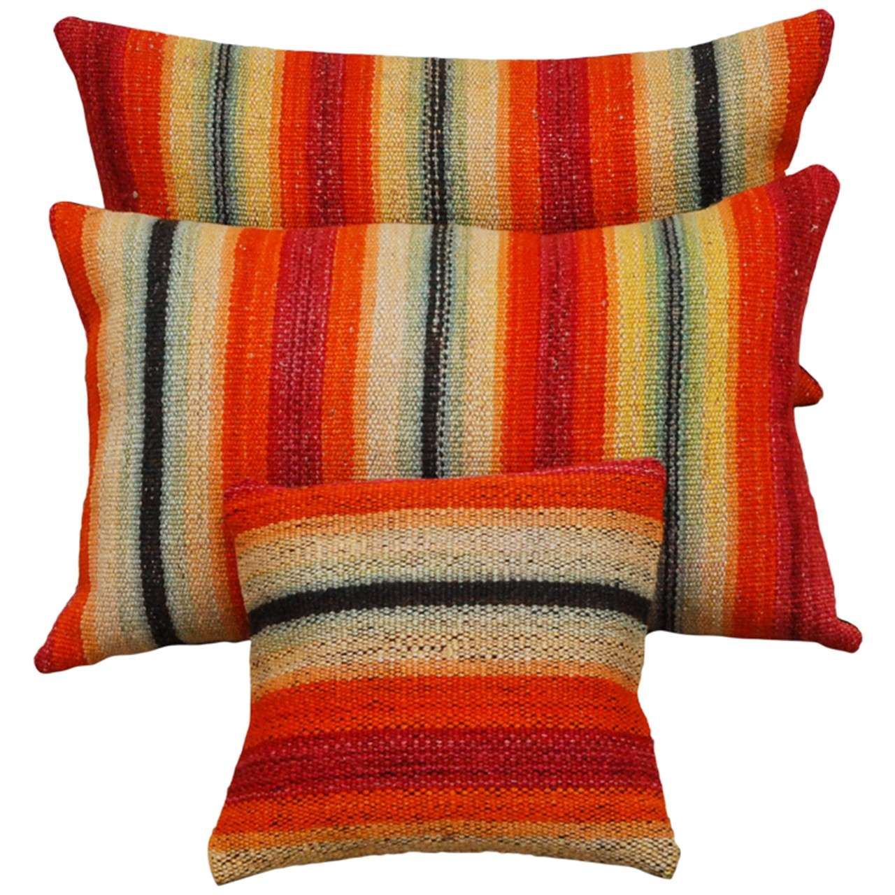 Vintage Bolivian Frasada Pillows at 1stDibs