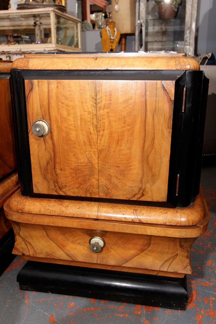 Pair 1920's French Side Tables