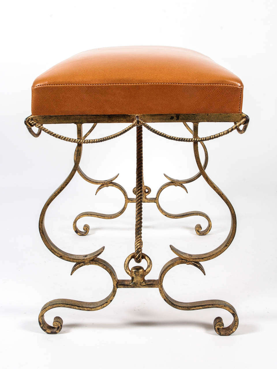 Stool by René Drouet In Excellent Condition In New York, NY