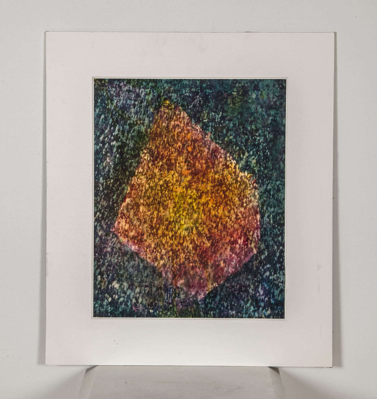 Rare Abstract Bauhaus Painting by Henri Pfeiffer 1932