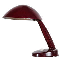 Circa 1945 rare Kandem Bakelite Table Lamp Attributed to Marianne Brandt