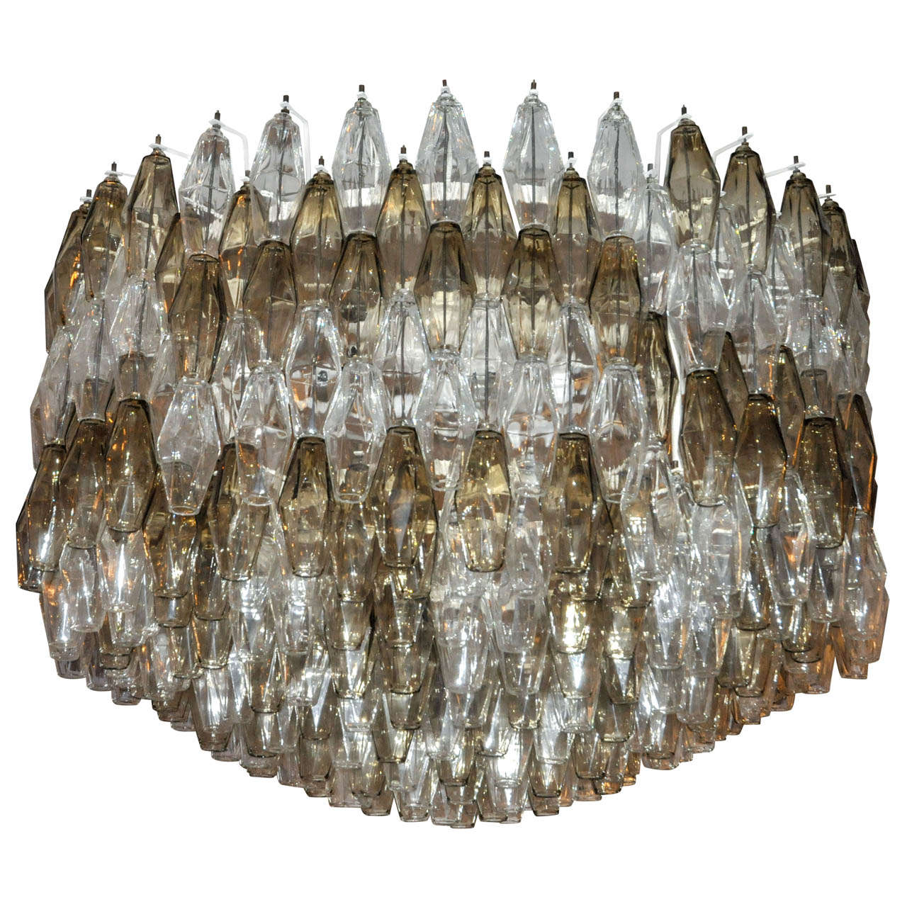 1970-1980's Large Chandelier For Sale